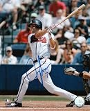 Jeff Francoeur Autographed/Hand Signed Atlanta Braves 8x10 Photo White Jersey