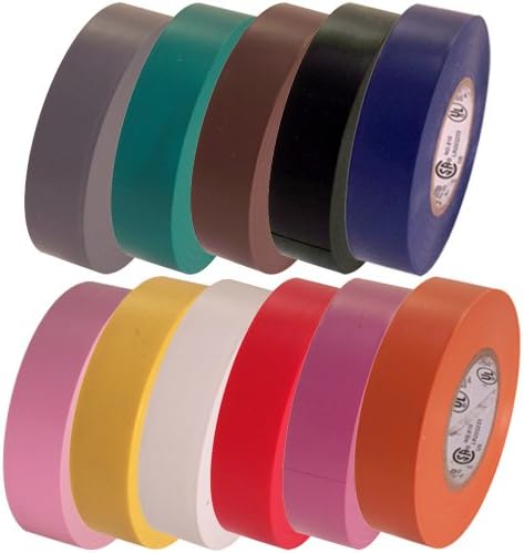 Electrical Tape 3/4" x 66' UL/CSA several colors.