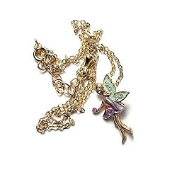 Sparkling Fairie Pendant Layered in 18 KT Gold in Keepsake Box