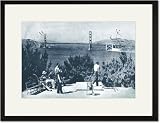 Black Framed/Matted Print 17x23, A Beautiful Shot, San Francisco, CA