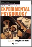 Handbook of Research Methods in Experimental Psychology (Blackwell Handbooks of Research Methods in Psychology)