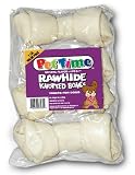 1 Lb. 6-7 Rawhide Bones (4 Pack)
