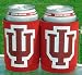 2 Indiana Hoosiers Beverage Can Koozies NCAA
