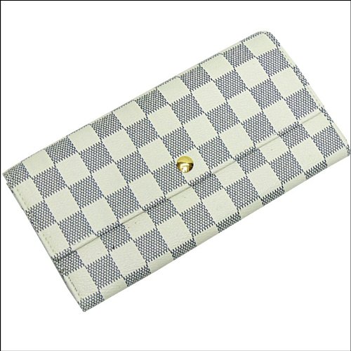 （リッキーアンドヒッキー）Rickey&Hickey　ブロックチェック柄2つ折りファスナー長財布