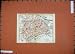 1926 Colour Map France Street Plan Chartres Notre Dame