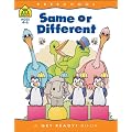 Preschool Workbooks 32 Pages-Same Or Different
