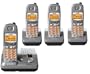 V-Tech VT6895 5.8GHz DSS Four Handset Cordless Phone System with Caller ID, Answering Machine (Titanium/Silver)