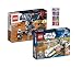 LEGO Star Wars Set 9488 ARC Trooper u 7913 Clone Trooper Battle Pack und Sticker