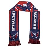 Forever Collectibles NHL Washington Capitals 2011 Team Stripe Scarf