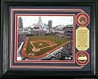 Progressive Park Cleveland Indians AUTHENTIC INFIELD DIRT PHOTOMINT - Plaque