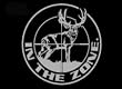 In the Zone Upstream Images Silver Vinyl Wildlife Car Truck Window Decal Sticker