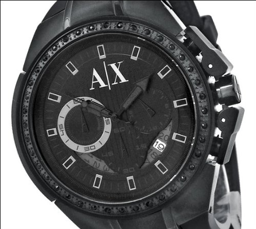 Armani Exchange Chronograph Black Dial Men Armani Exchange Chronograph Black Dial Men