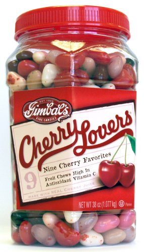 Gimbal's Fine Candies Cherry Lovers, 38-Ounce Jar