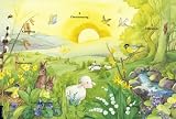 Rica erlebt den Ostermorgen: Ein Text-T&uuml;rchenkalender zum biblischen Ostergeschehen von Palmsonntag bis Ostern - Renate Schupp