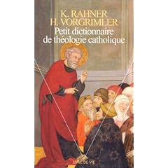 Petit dictionnaire de th�ologie catholique