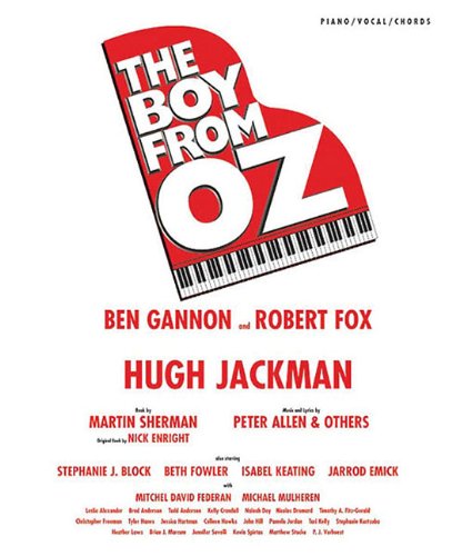 The Boy From Oz Piano/Vocal/Chords