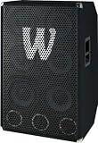 Warwick WCA 611 6x10 speaker, 1 HF horn with attenuator, 900 watts RMS vented cabinet, 6 ohms