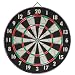 Toys : Bristle Dartboard & 2 Sets Darts