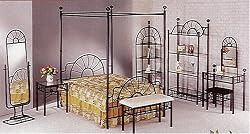 Queen Canopy Bed-HB/FB By Acme Furniture