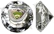 Yankee Stadium On A 4" Diamond Glass. Jewelry Box Included