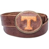Tennessee Fossil NCAA Jean Plaque Belt