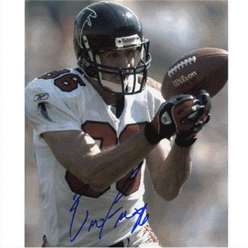 Brian Finneran Autographed Atlanta Falcons (White Jersey) 8x10 Photo