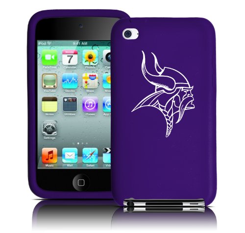 NFL Minnesota Vikings Varsity Jacket Silicone Shield for iPod Touch (4th Generation)