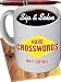 Hard Crosswords (Sip & Solve)