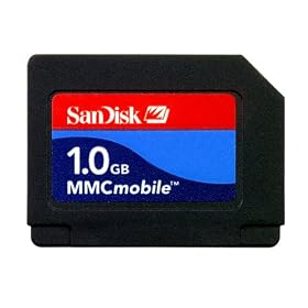 SanDisk MMC Mobile 1 GB SDMMCM-1024-A10M (Retail Package)