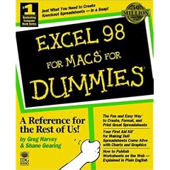 Excel 98 for Macs for Dummies