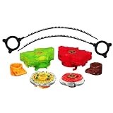Beyblade Metal Fusion Battletop Faceoff - Sagittario Flame Claw (C145S and 105WD)