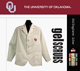 Oklahoma Sooners Scrub Style Short Consultation Jacket from GelScrubs