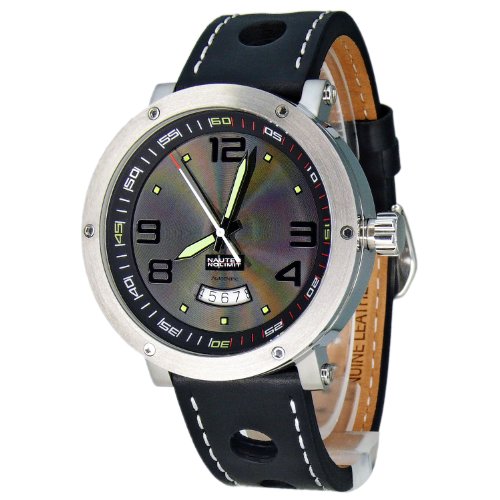 Nautec No Limit Herren-Armbanuhr Rashabar RB AT/LTSTBK