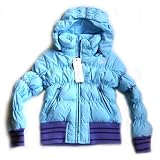 Diesel - Turquoise removeable hood bubble down winter coat