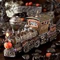 Department 56 Snow Village Halloween Haunted Rails Engine