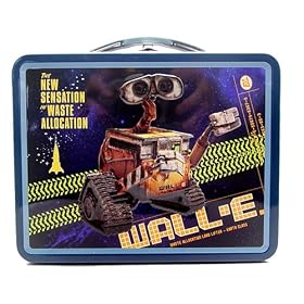 Wall E: Robot Tin Lunch Box Case-Blue by American Clocks