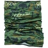 Dye Head Buff - Skulls Olive Camo