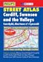 Cardiff, Swansea and the Valleys (Pocket Street Atlas)