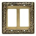 Paisley Double GFCI/Rocker Wall Plate- Set of 2