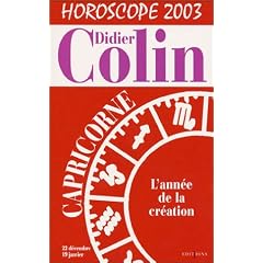 Capricorne. Horoscope 2003