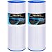 POOLPURE PRB25-IN Hot Tub Filter Replace Unicel C-4326, 3005845, 2Pack