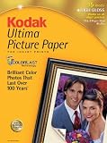 Kodak 8110579 Ultima Picture Paper, Glossy (8.5x11, 15 Sheets)