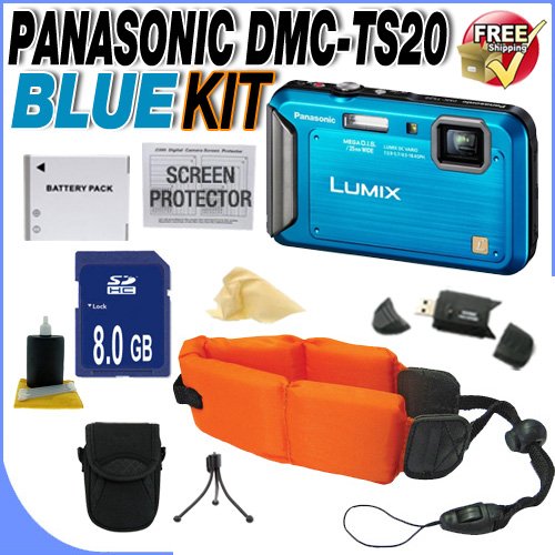 black friday price Panasonic DMC-TS20A Bundle 8