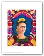 The Frame by Frida Kahlo 8"x10" Art Print Poster