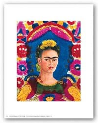 The Frame by Frida Kahlo 8"x10" Art Print Poster