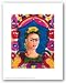 The Frame by Frida Kahlo 8"x10" Art Print Poster