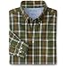 Long-Sleeve Vintage Poplin Tartan Shirt