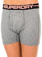 Superdry Pack x 2 Bóxers (Gris Oscuro / Gris)