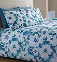 Blurred Floral Print Bedset