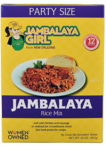 Jambalaya Girl Jambalaya Rice Mix, 20-ounce (Pack of 3)